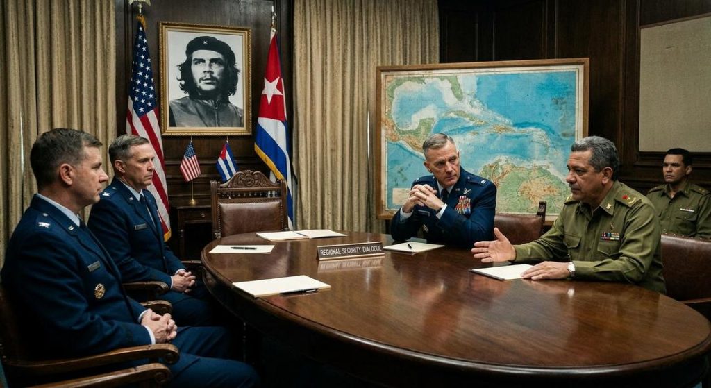 Encuentro histórico entre jefes militares de Cuba y EE.UU.